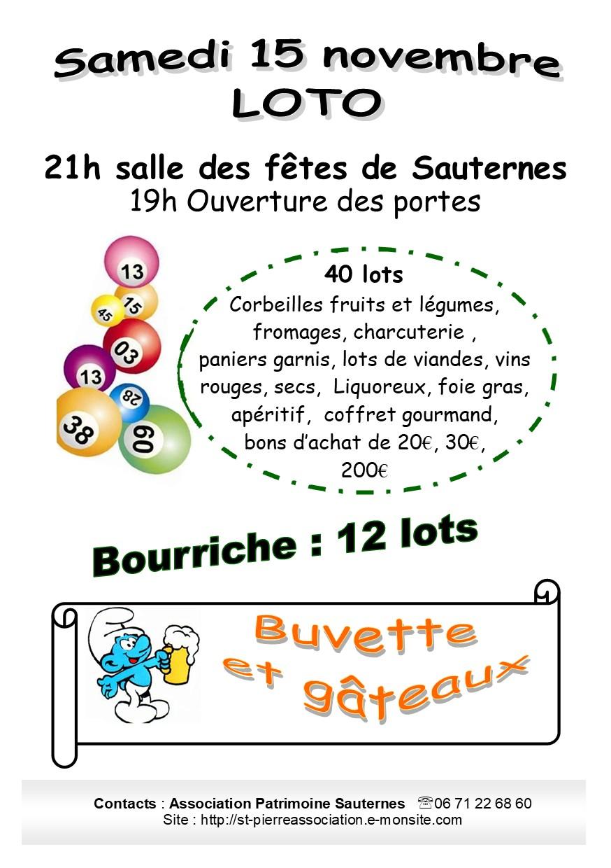 Affiche loto novembre a5